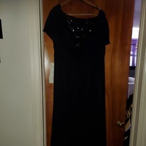 Beautiful,  Simple  Black Gown.